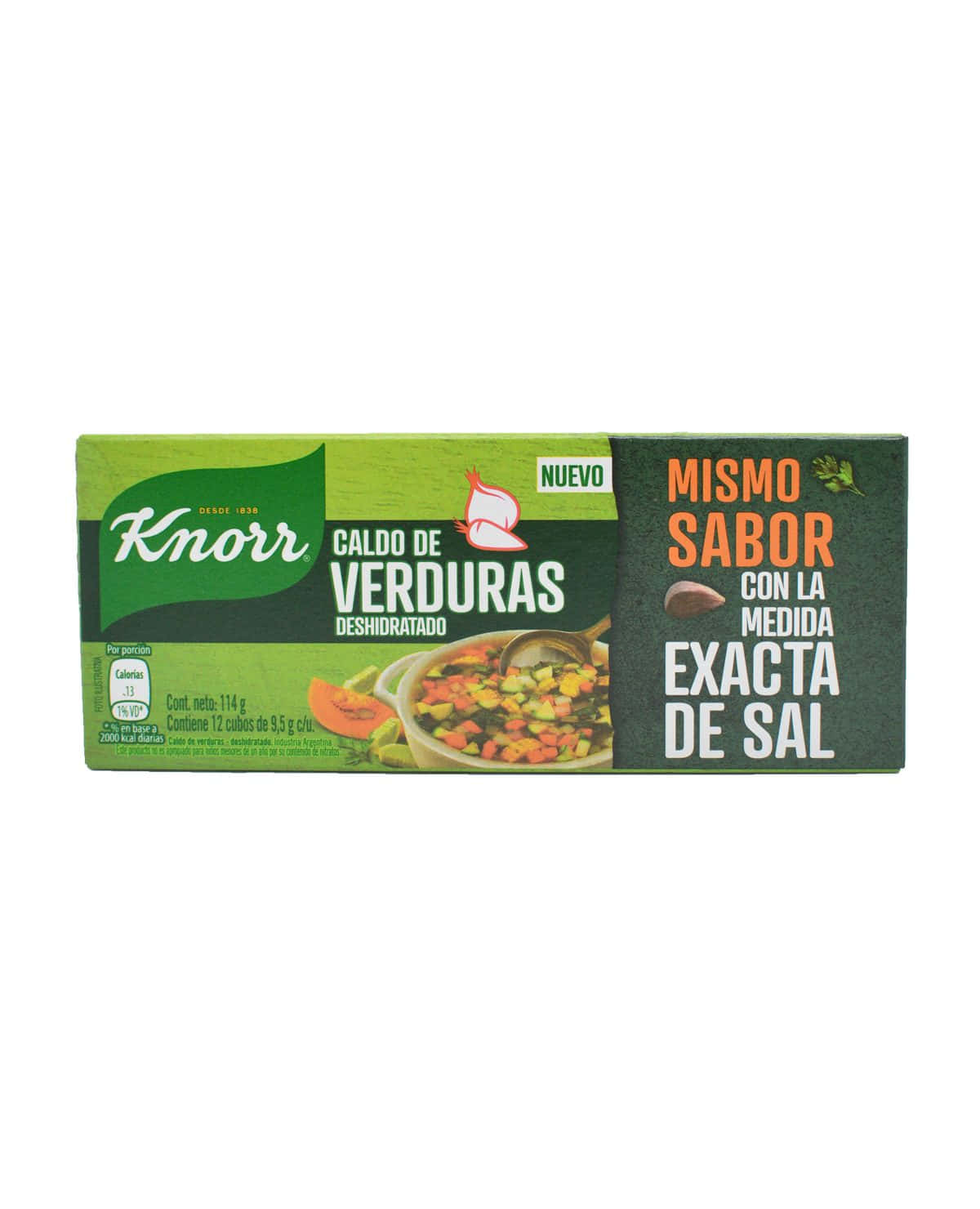 Caldo Knorr Verdura 12 Un